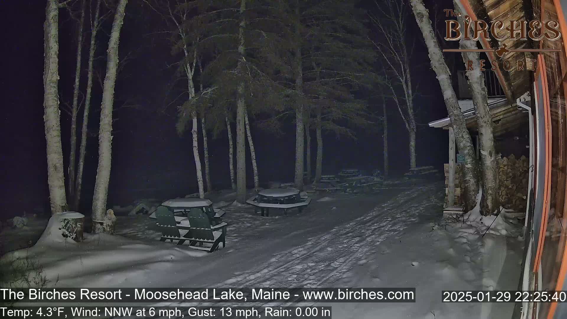The Birches Resort Outdoo Moosehead Lake, Live Cam - Rockwood, Maine, USA