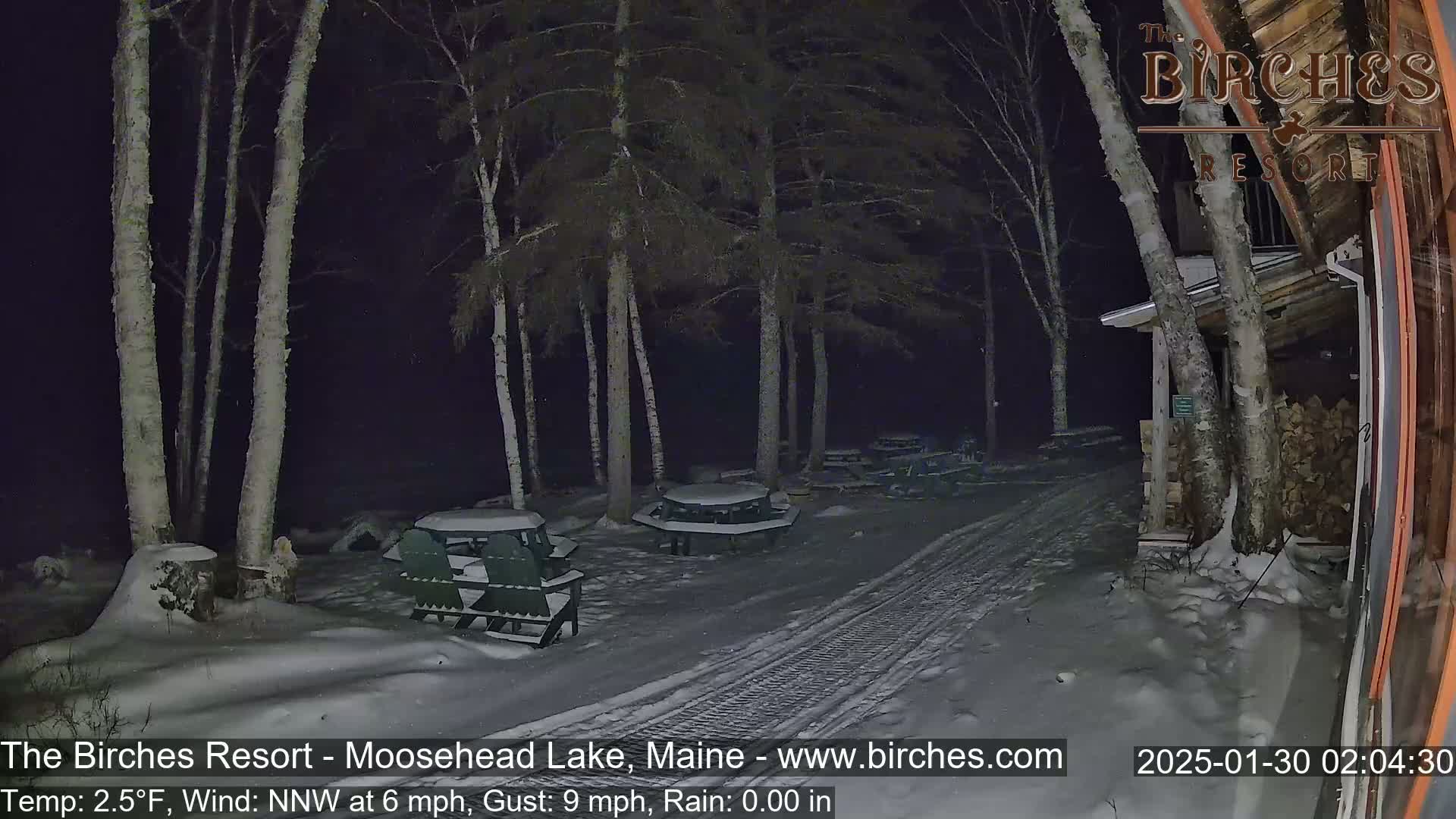 The Birches Resort Outdoo Moosehead Lake, Live Cam - Rockwood, Maine, USA