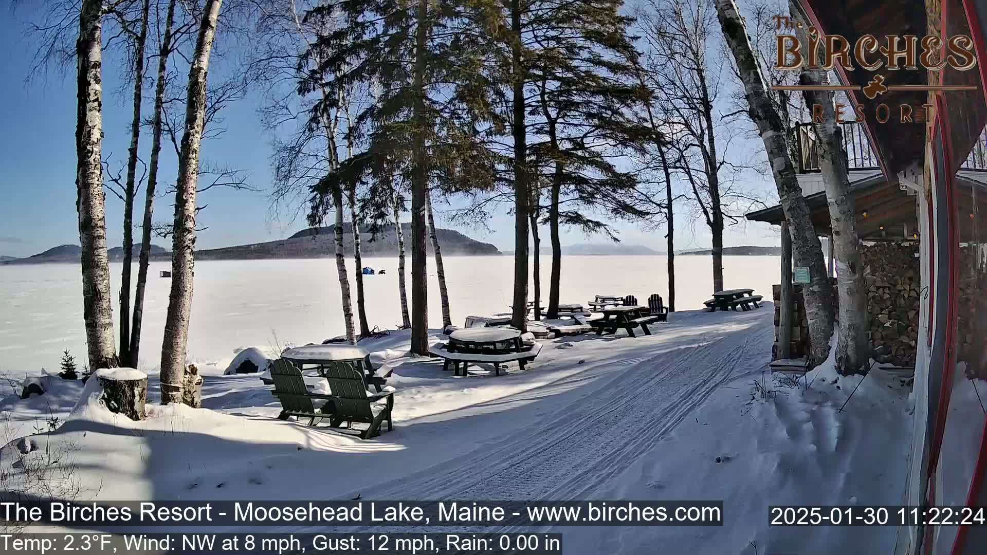 The Birches Resort Outdoo Moosehead Lake, Live Cam - Rockwood, Maine, USA