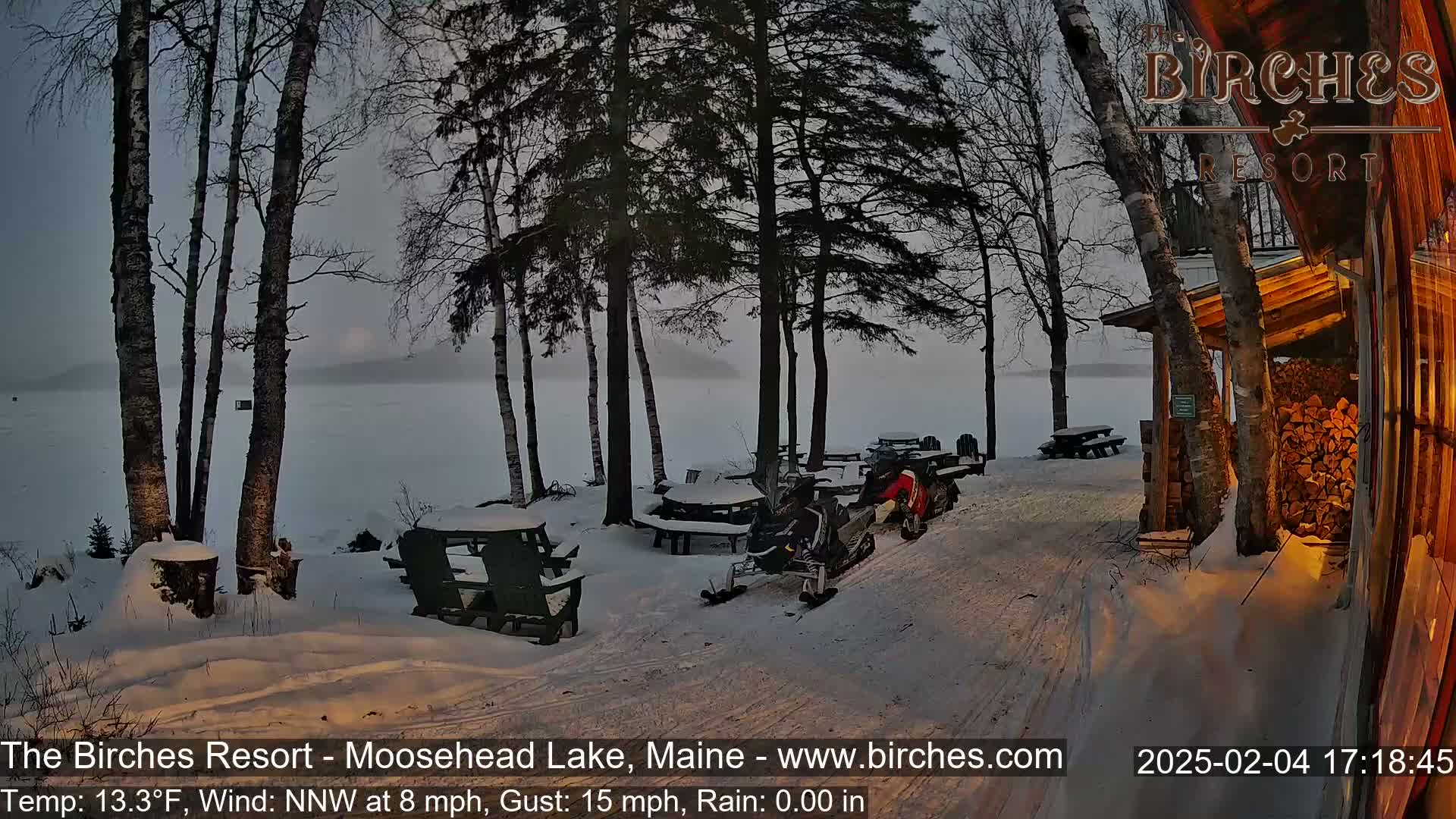 The Birches Resort Outdoo Moosehead Lake, Live Cam - Rockwood, Maine, USA