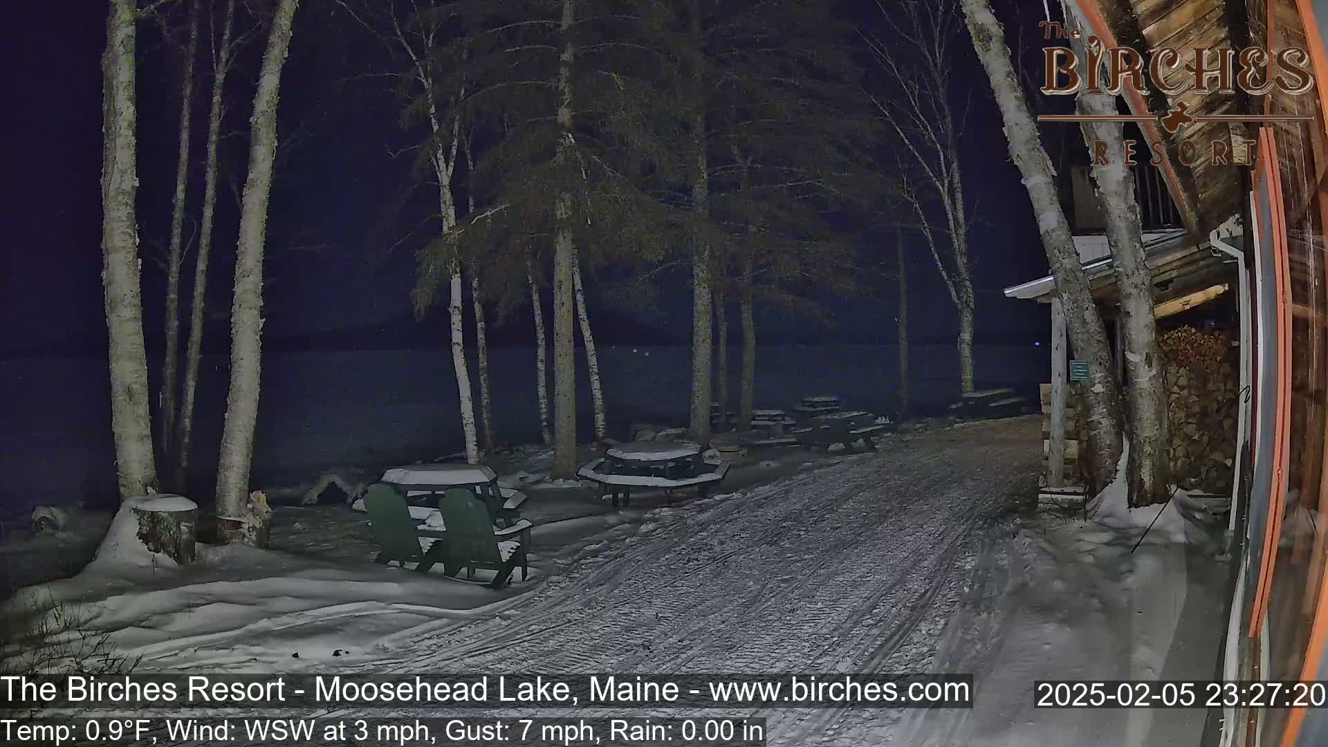 The Birches Resort Outdoo Moosehead Lake, Live Cam - Rockwood, Maine, USA