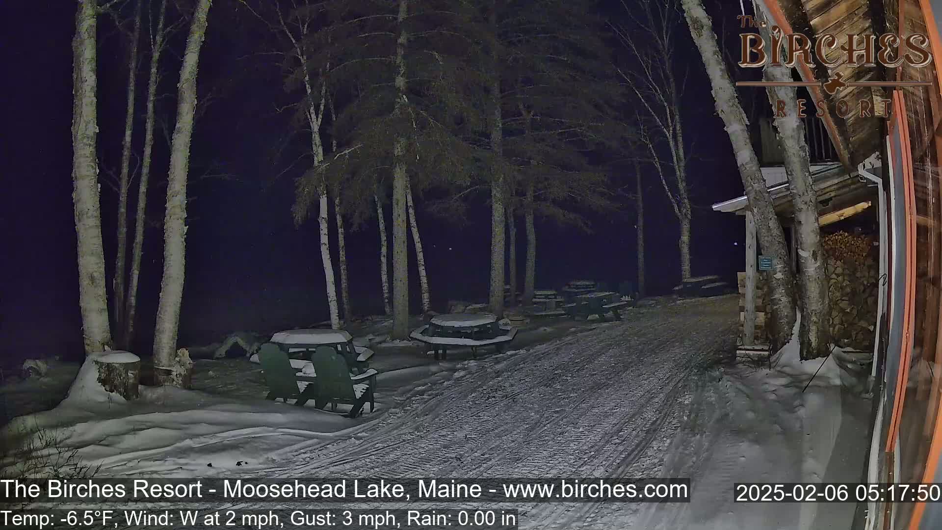 The Birches Resort Outdoo Moosehead Lake, Live Cam - Rockwood, Maine, USA