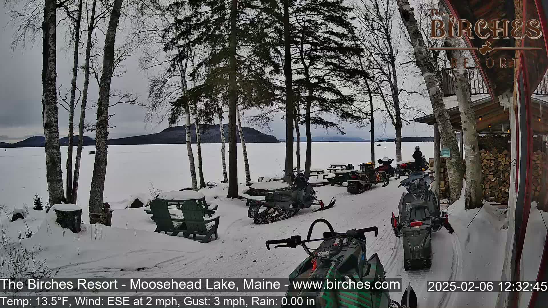 The Birches Resort Outdoo Moosehead Lake, Live Cam - Rockwood, Maine, USA