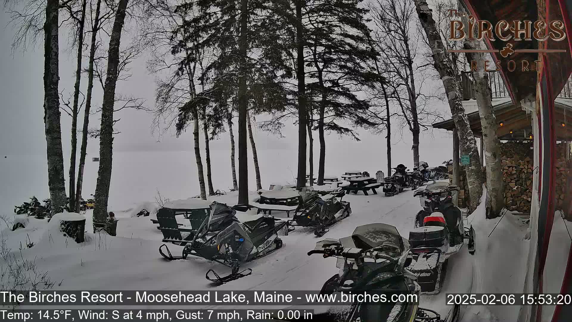 The Birches Resort Outdoo Moosehead Lake, Live Cam - Rockwood, Maine, USA