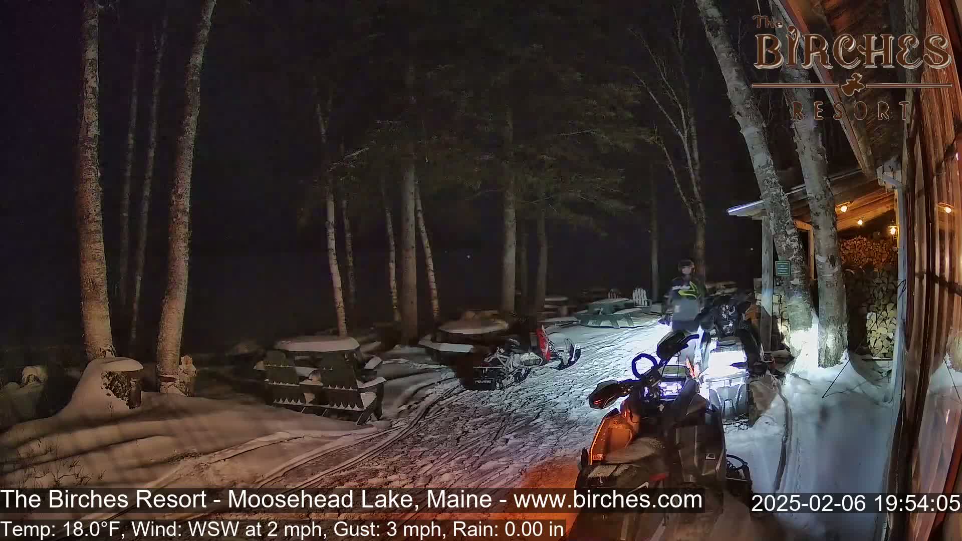 The Birches Resort Outdoo Moosehead Lake, Live Cam - Rockwood, Maine, USA