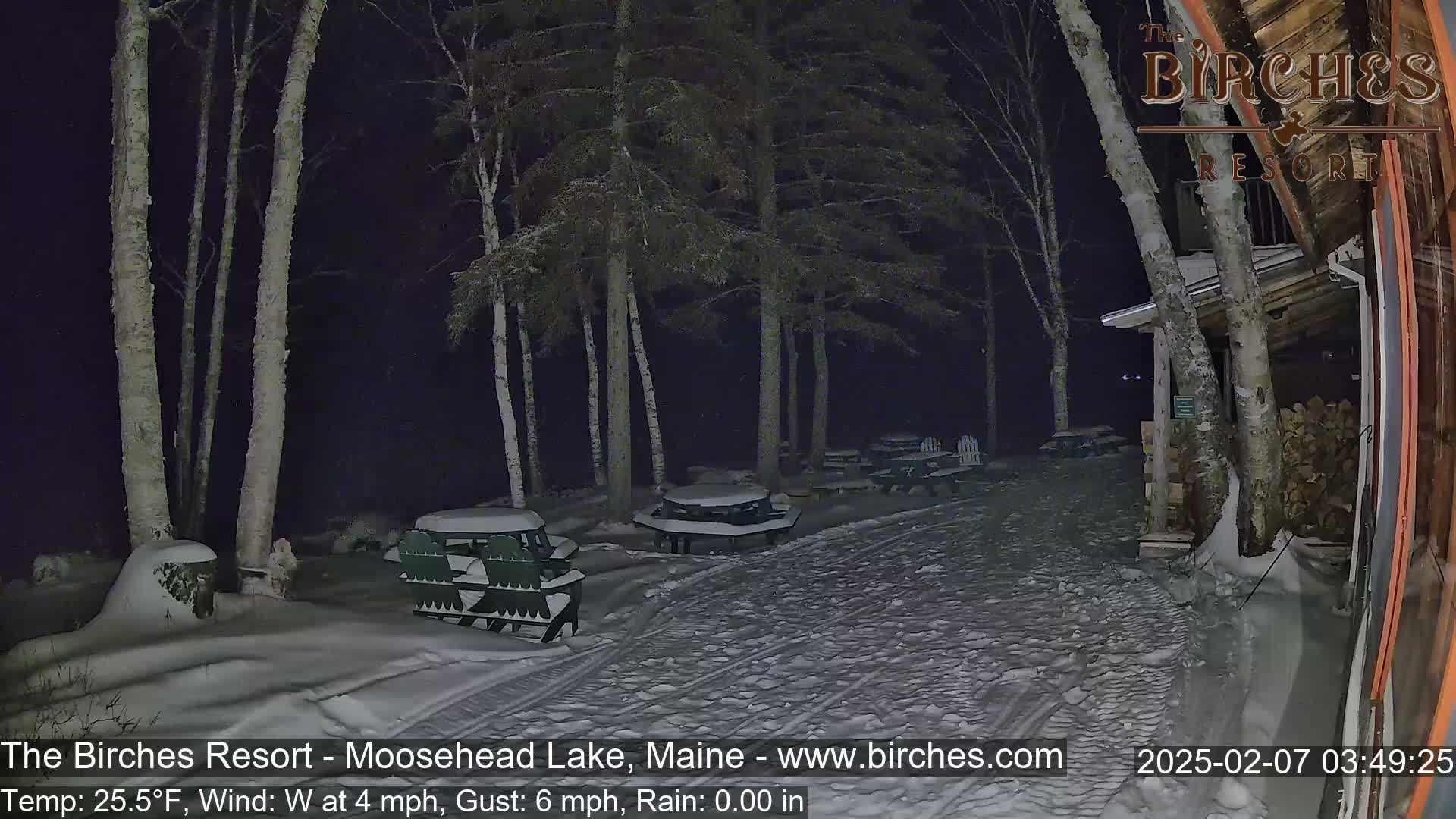 The Birches Resort Outdoo Moosehead Lake, Live Cam - Rockwood, Maine, USA