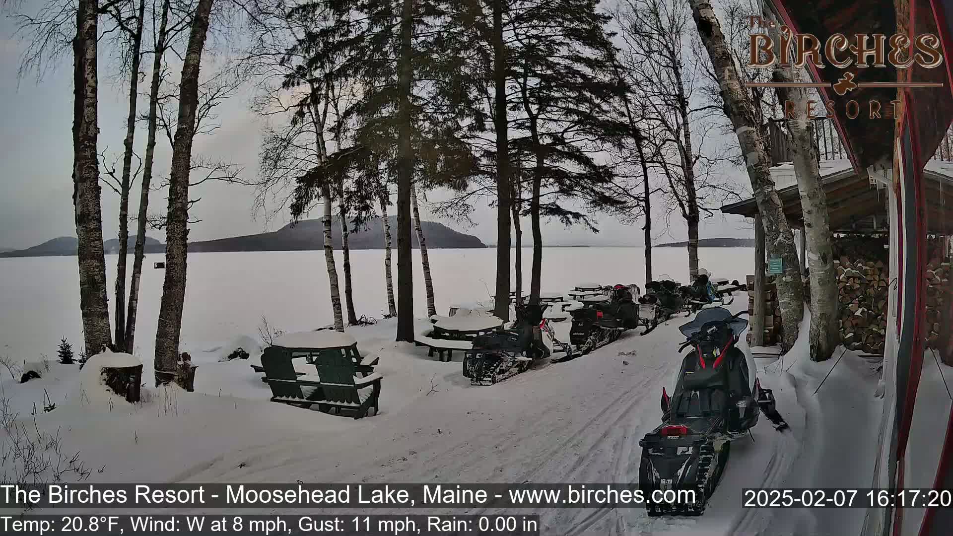 The Birches Resort Outdoo Moosehead Lake, Live Cam - Rockwood, Maine, USA