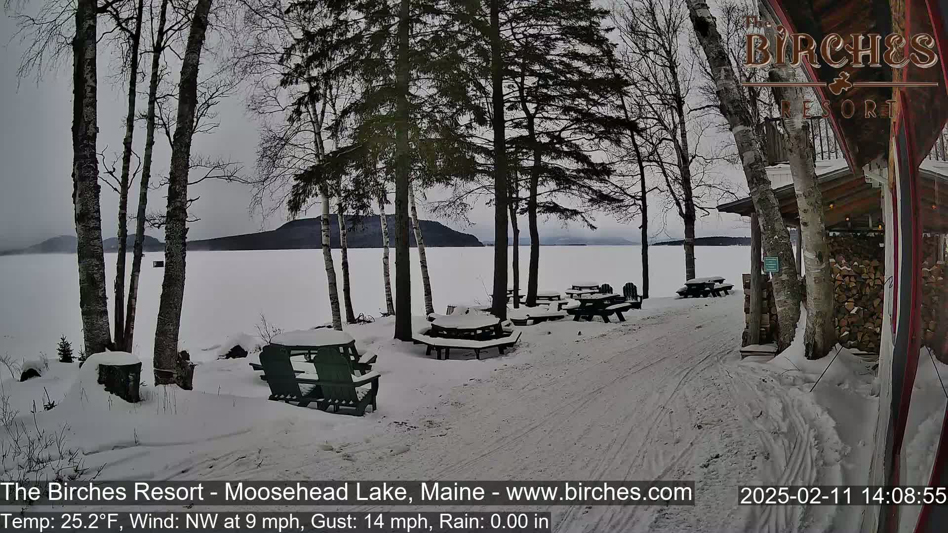 The Birches Resort Outdoo Moosehead Lake, Live Cam - Rockwood, Maine, USA