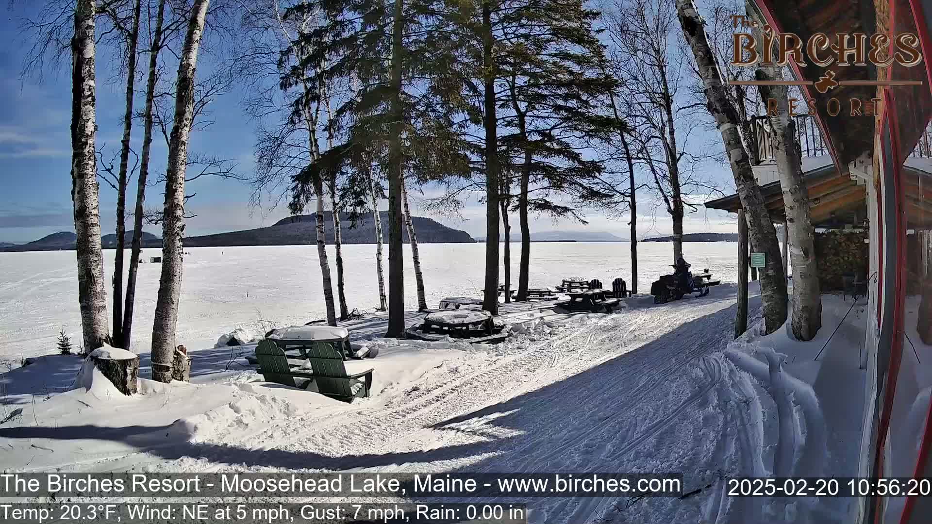 The Birches Resort Outdoo Moosehead Lake, Live Cam - Rockwood, Maine, USA