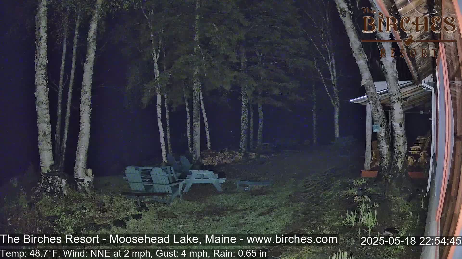 The Birches Resort Outdoo Moosehead Lake, Live Cam - Rockwood, Maine, USA