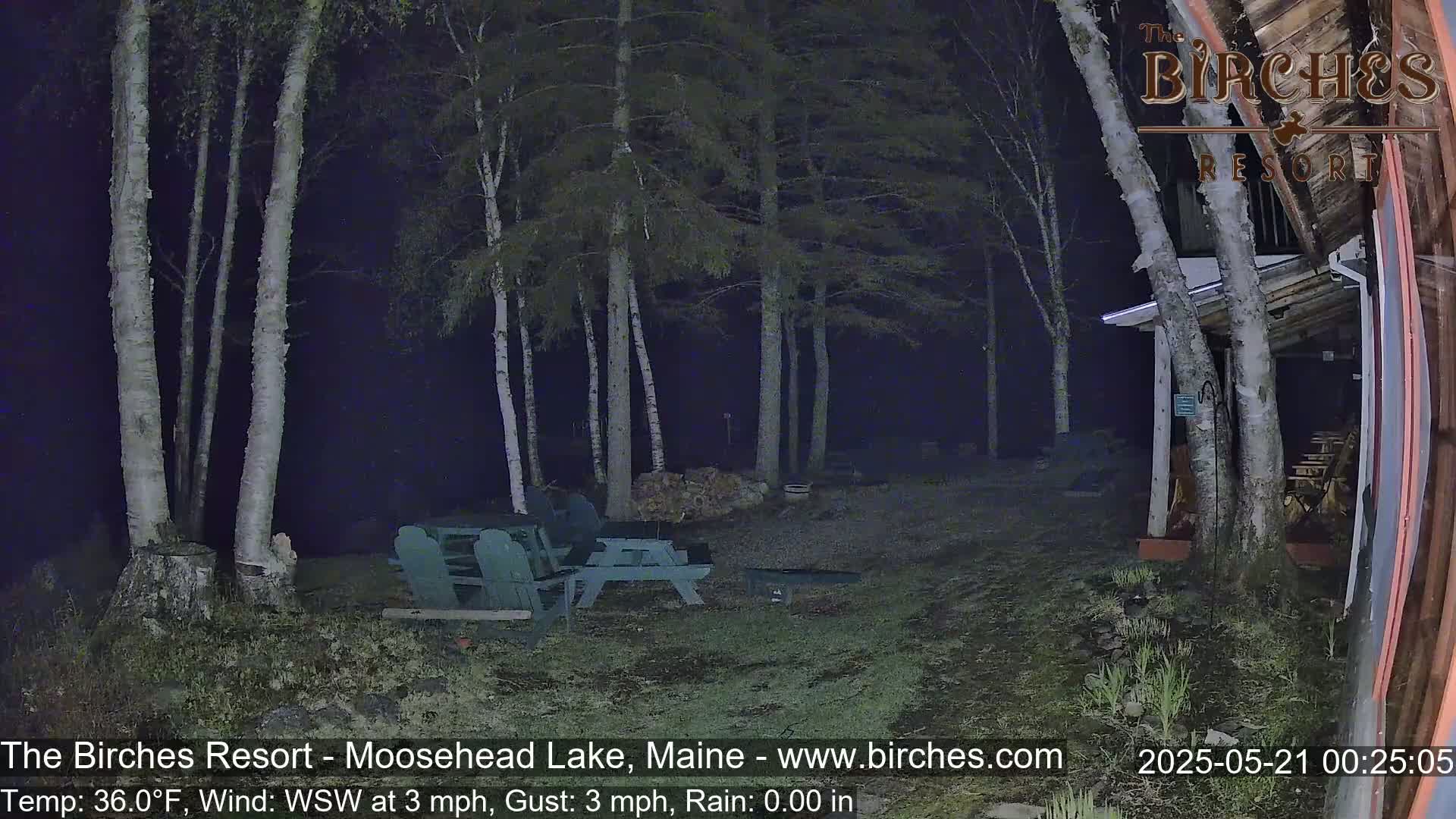 The Birches Resort Outdoo Moosehead Lake, Live Cam - Rockwood, Maine, USA