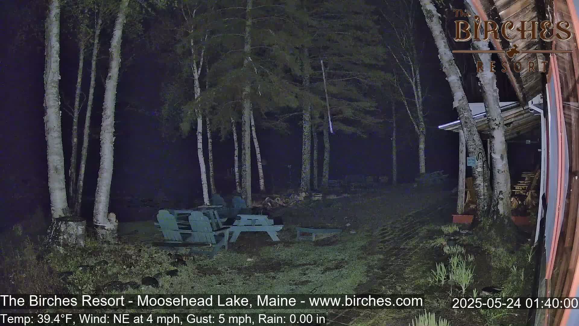 The Birches Resort Outdoo Moosehead Lake, Live Cam - Rockwood, Maine, USA