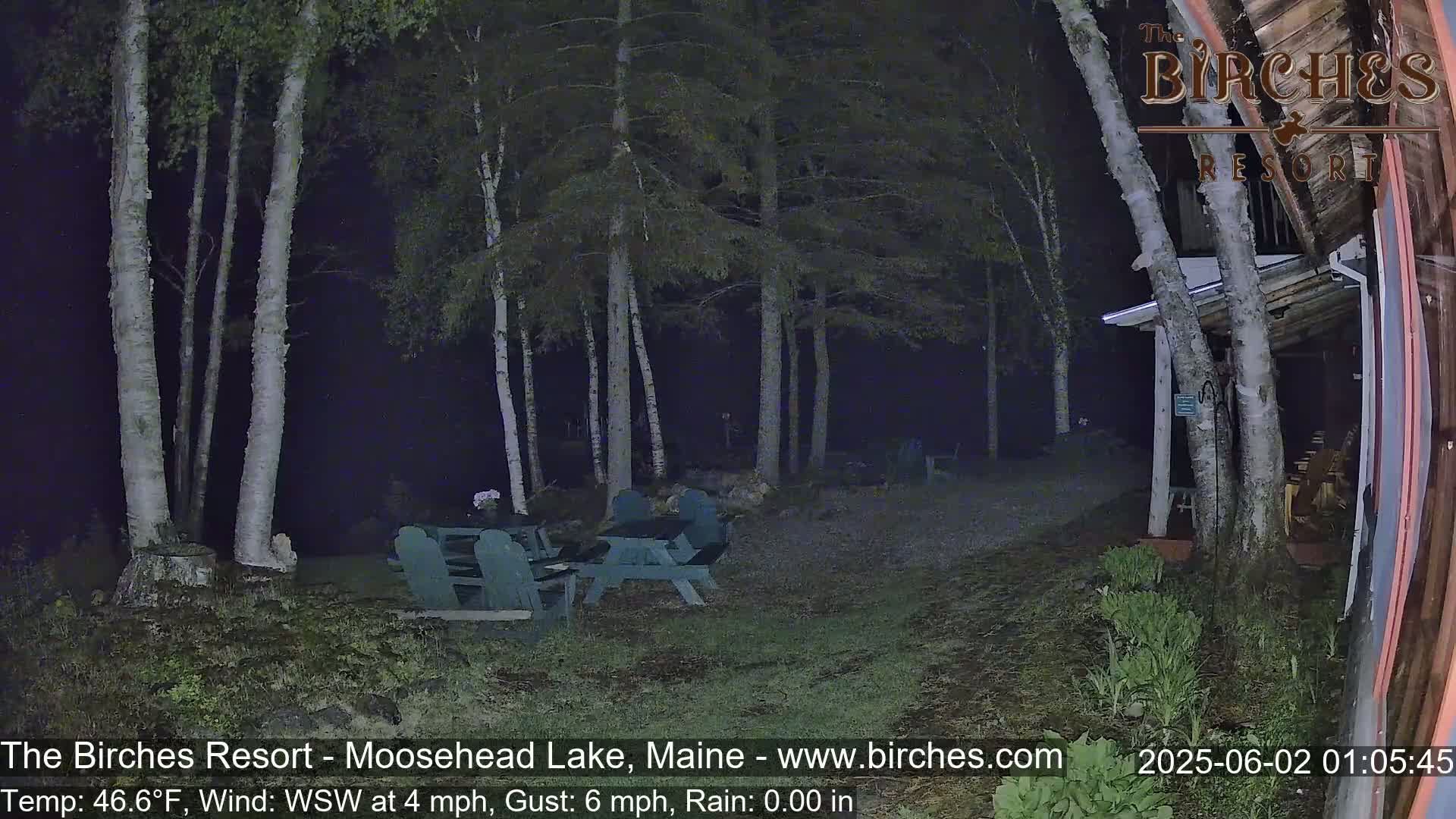 The Birches Resort Outdoo Moosehead Lake, Live Cam - Rockwood, Maine, USA
