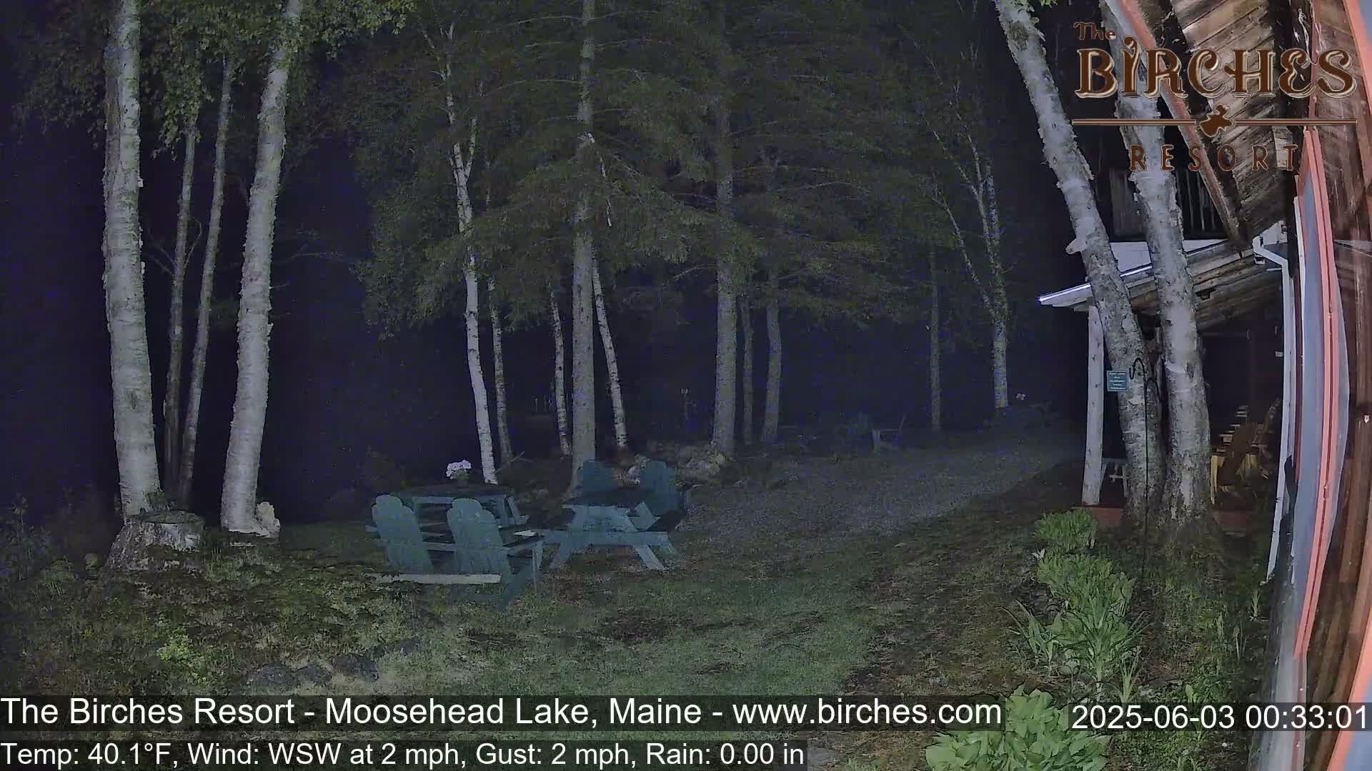 The Birches Resort Outdoo Moosehead Lake, Live Cam - Rockwood, Maine, USA
