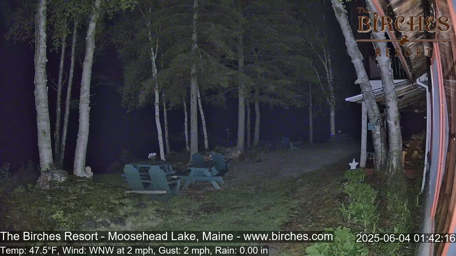 The Birches Resort Outdoo Moosehead Lake, Live Cam - Rockwood, Maine, USA