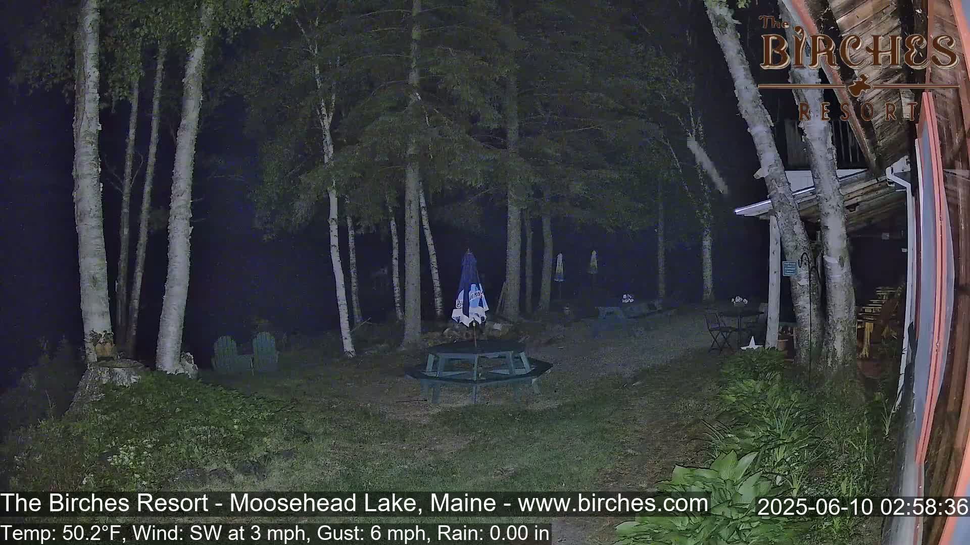The Birches Resort Outdoo Moosehead Lake, Live Cam - Rockwood, Maine, USA