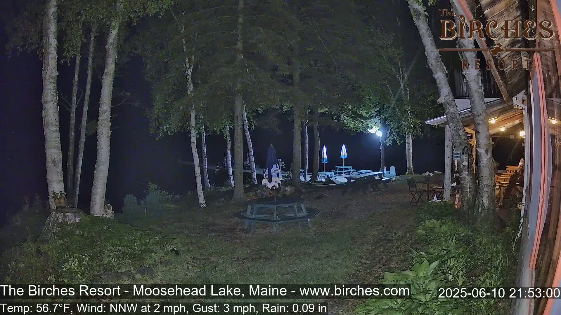The Birches Resort Outdoo Moosehead Lake, Live Cam - Rockwood, Maine, USA