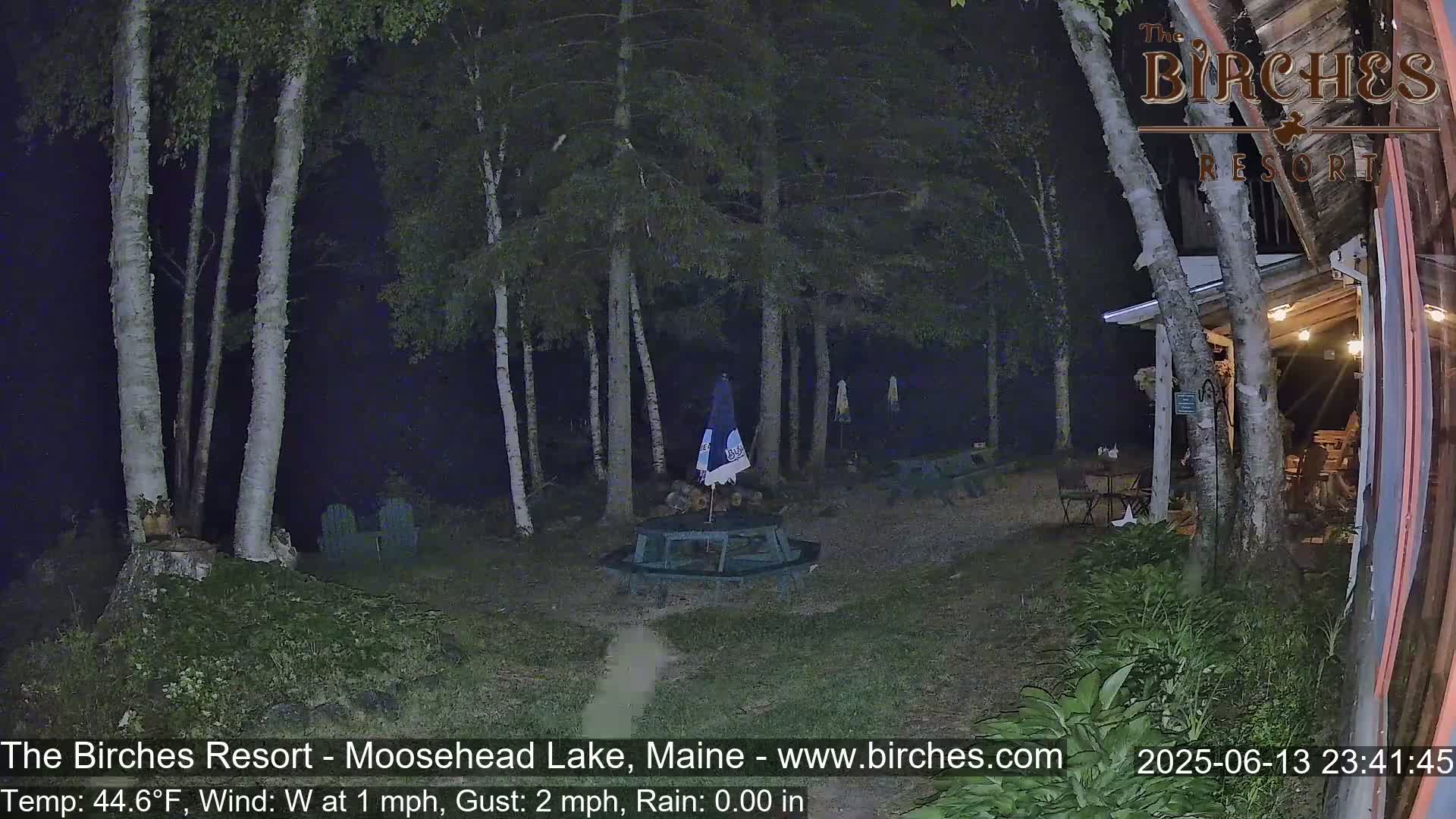 The Birches Resort Outdoo Moosehead Lake, Live Cam - Rockwood, Maine, USA