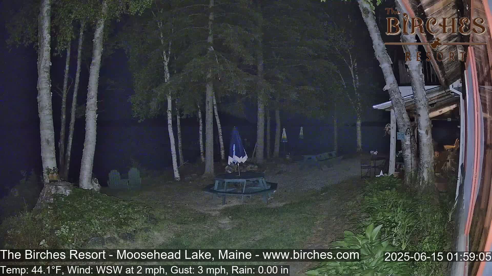 The Birches Resort Outdoo Moosehead Lake, Live Cam - Rockwood, Maine, USA