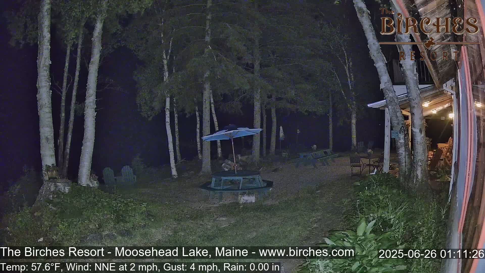 The Birches Resort Outdoo Moosehead Lake, Live Cam - Rockwood, Maine, USA