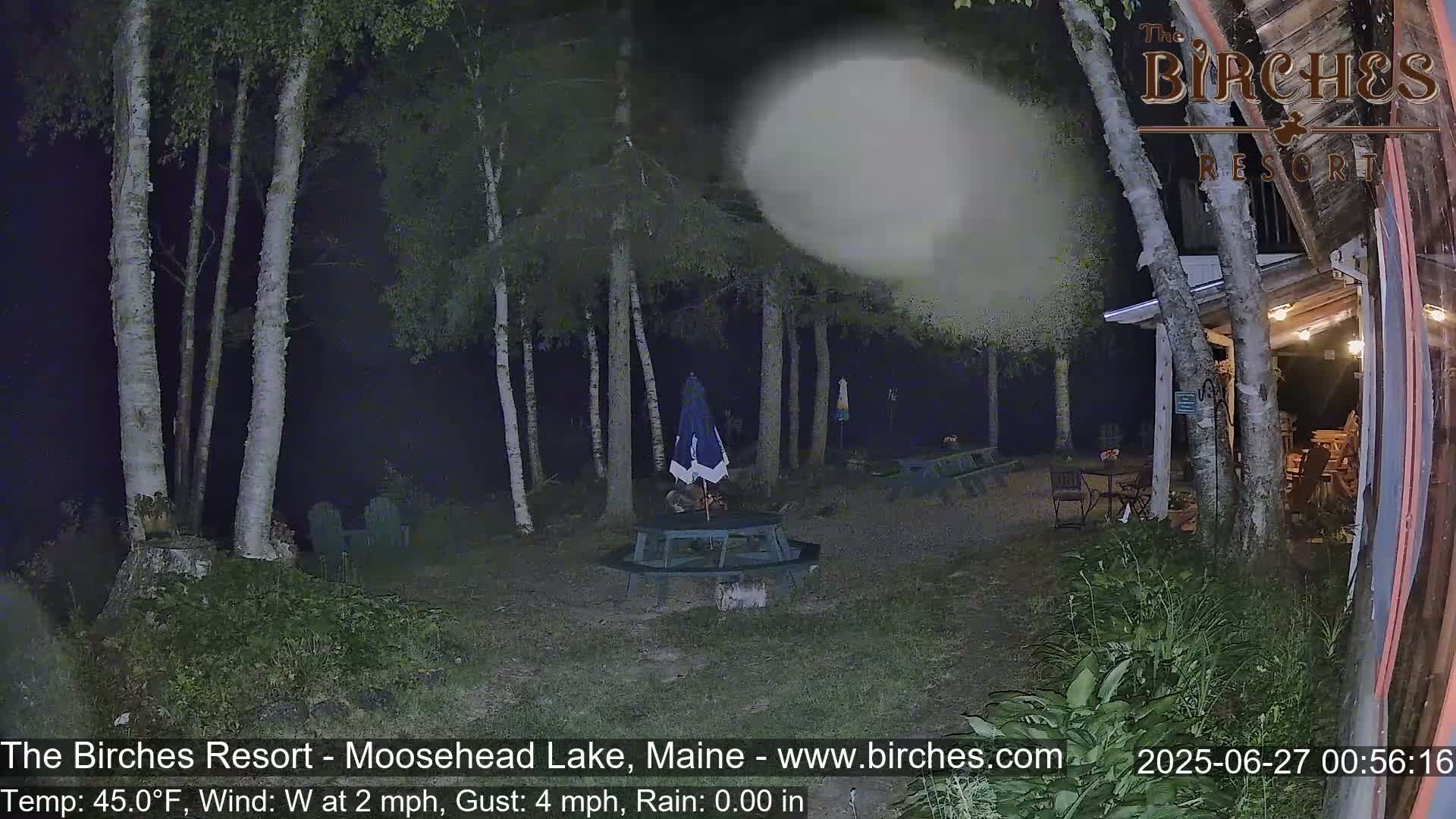 The Birches Resort Outdoo Moosehead Lake, Live Cam - Rockwood, Maine, USA