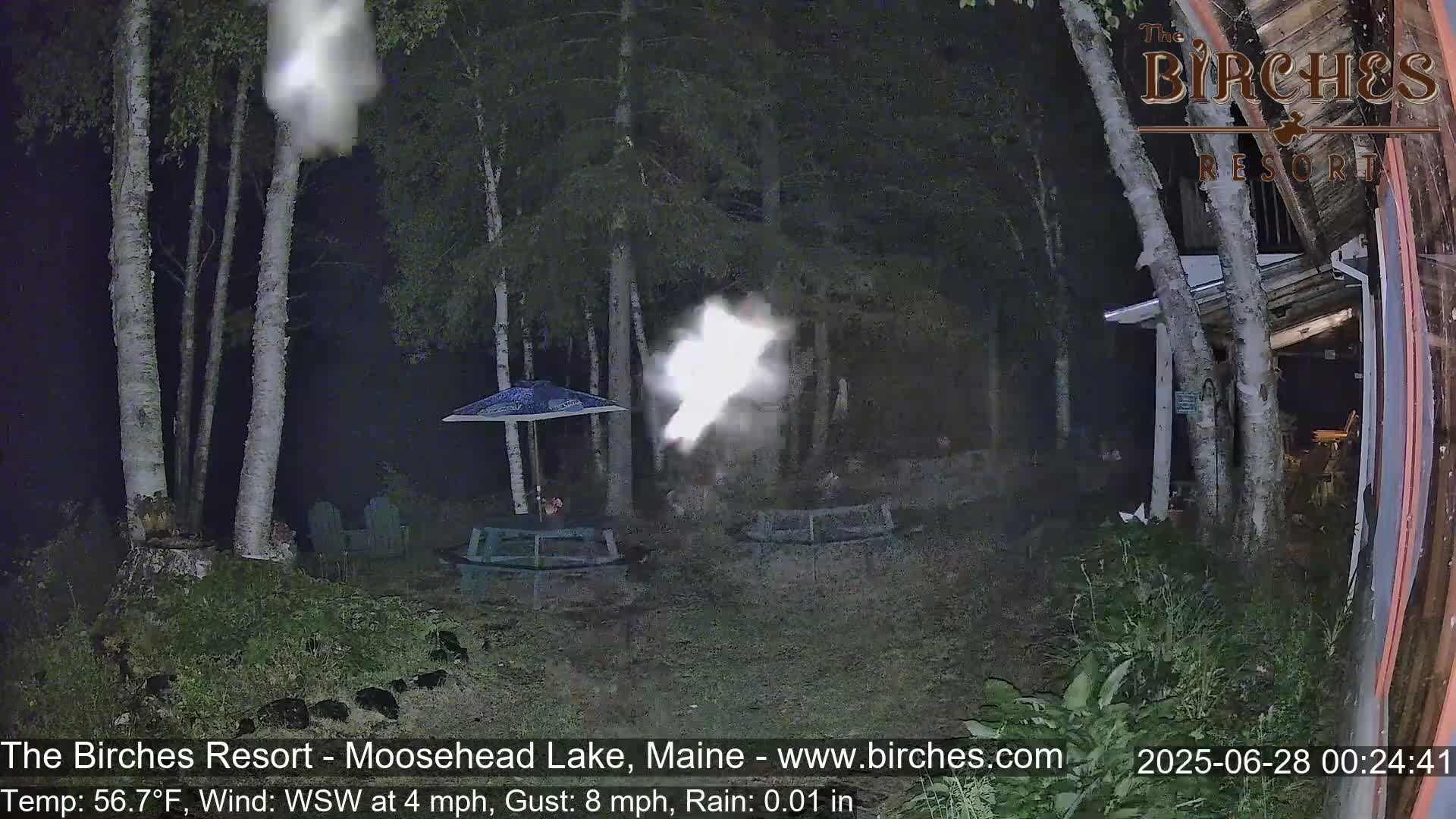 The Birches Resort Outdoo Moosehead Lake, Live Cam - Rockwood, Maine, USA