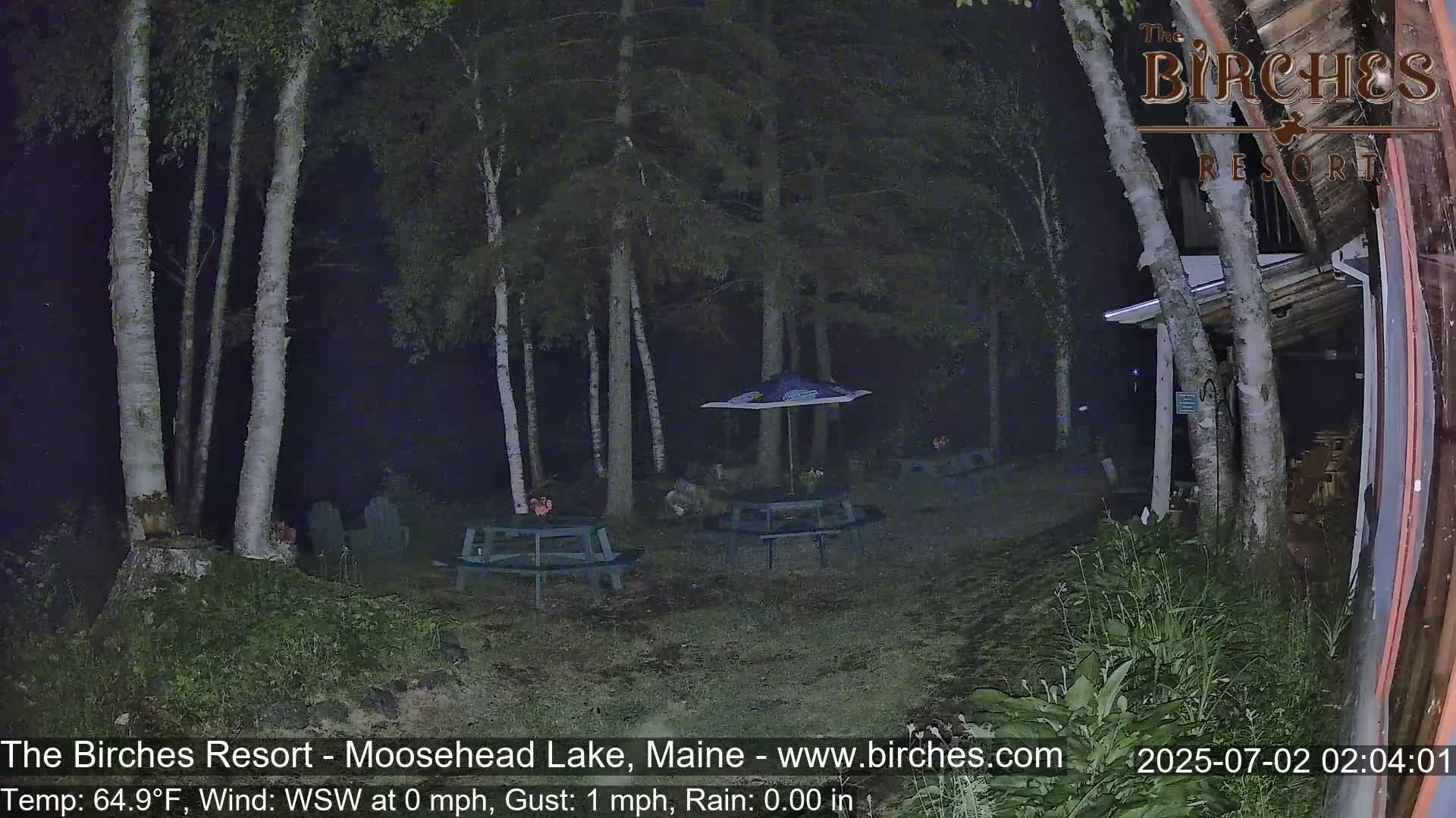 The Birches Resort Outdoo Moosehead Lake, Live Cam - Rockwood, Maine, USA