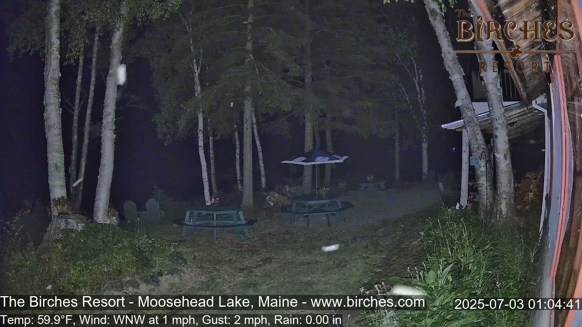 The Birches Resort Outdoo Moosehead Lake, Live Cam - Rockwood, Maine, USA