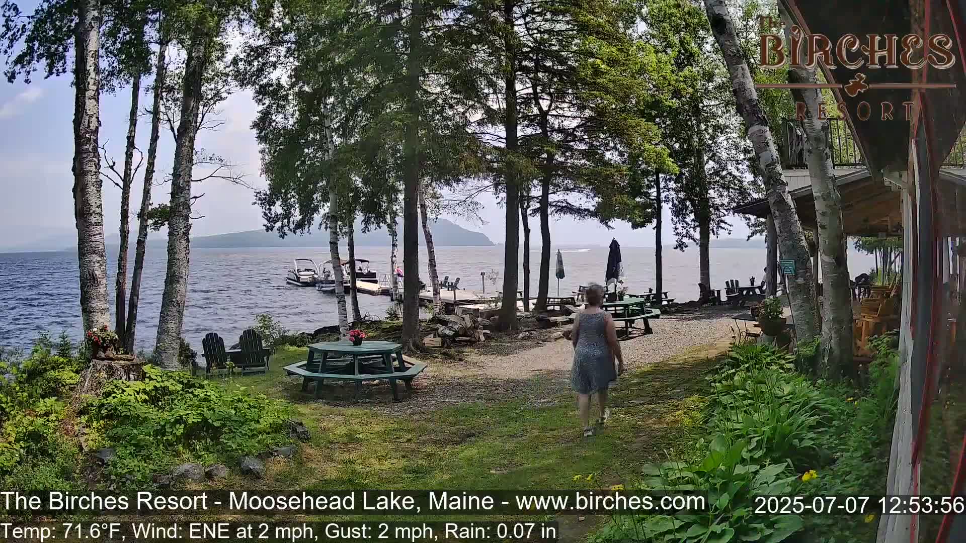 The Birches Resort Outdoo Moosehead Lake, Live Cam - Rockwood, Maine, USA