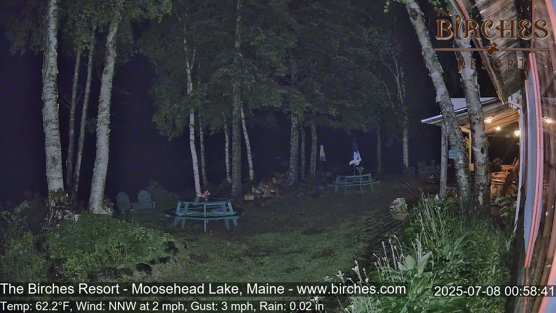 The Birches Resort Outdoo Moosehead Lake, Live Cam - Rockwood, Maine, USA