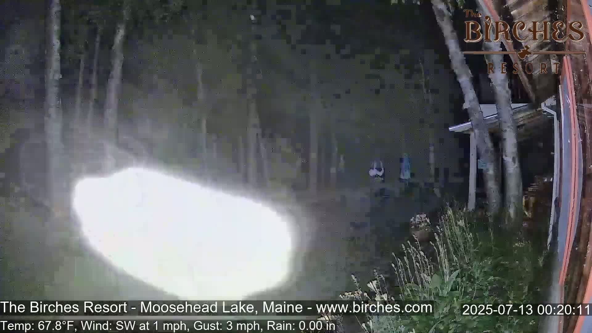 The Birches Resort Outdoo Moosehead Lake, Live Cam - Rockwood, Maine, USA