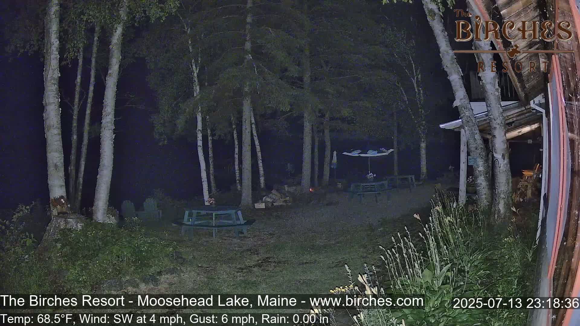 The Birches Resort Outdoo Moosehead Lake, Live Cam - Rockwood, Maine, USA