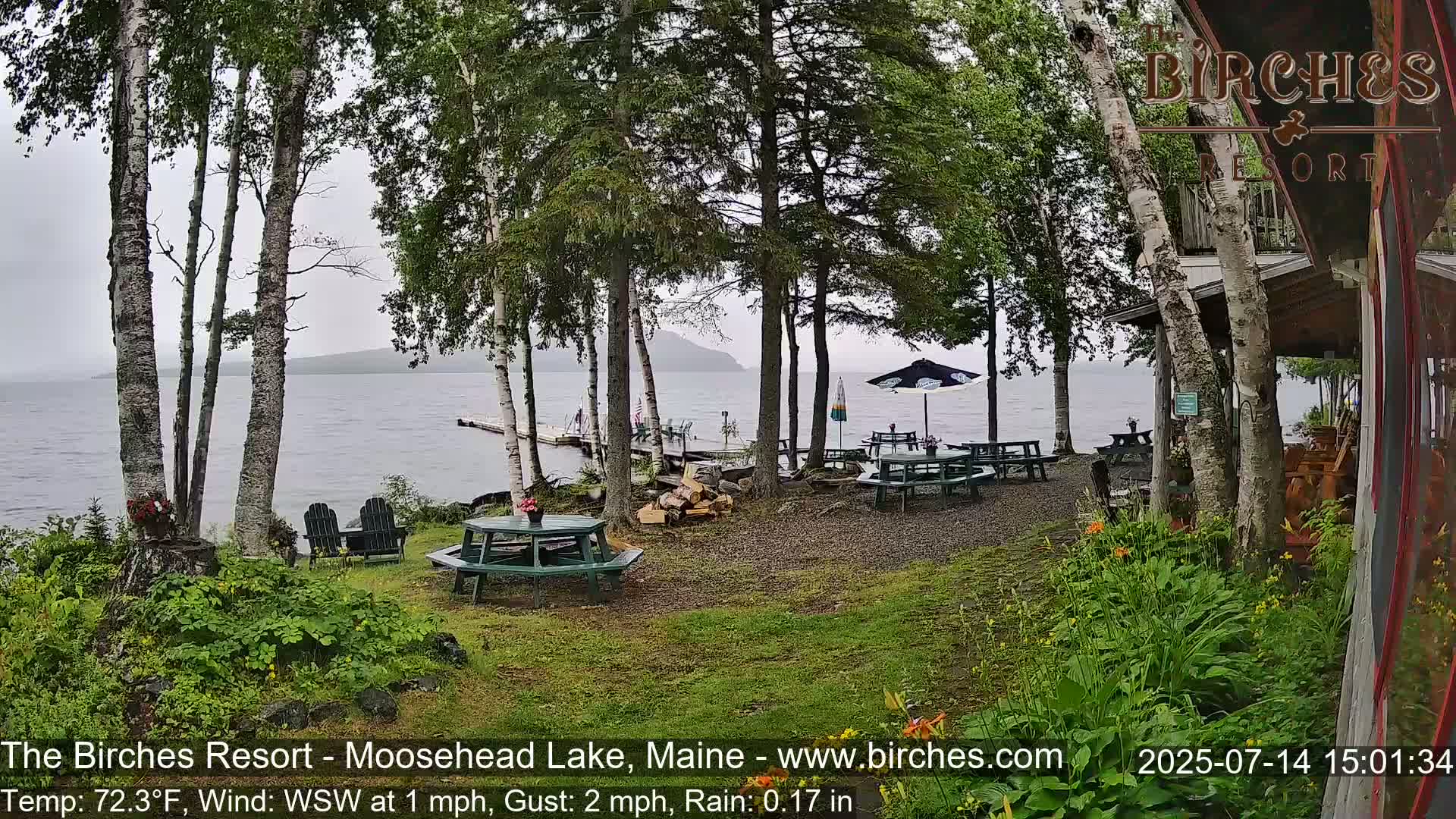 The Birches Resort Outdoo Moosehead Lake, Live Cam - Rockwood, Maine, USA