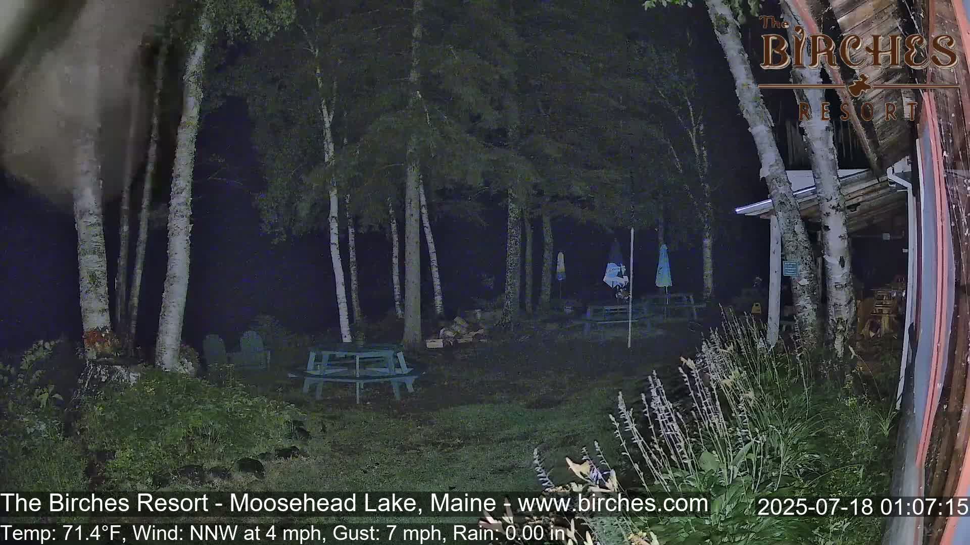 The Birches Resort Outdoo Moosehead Lake, Live Cam - Rockwood, Maine, USA
