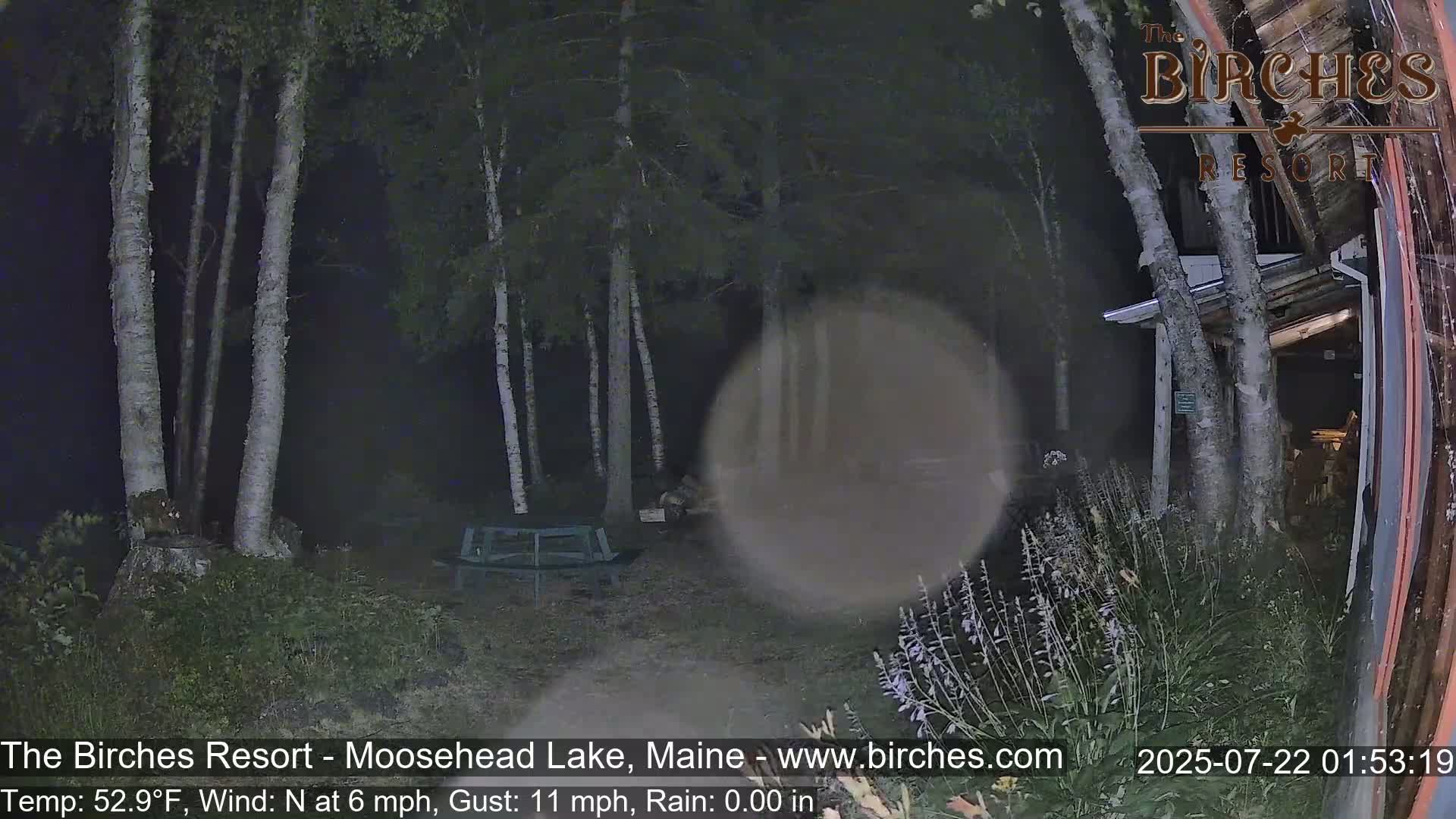 The Birches Resort Outdoo Moosehead Lake, Live Cam - Rockwood, Maine, USA