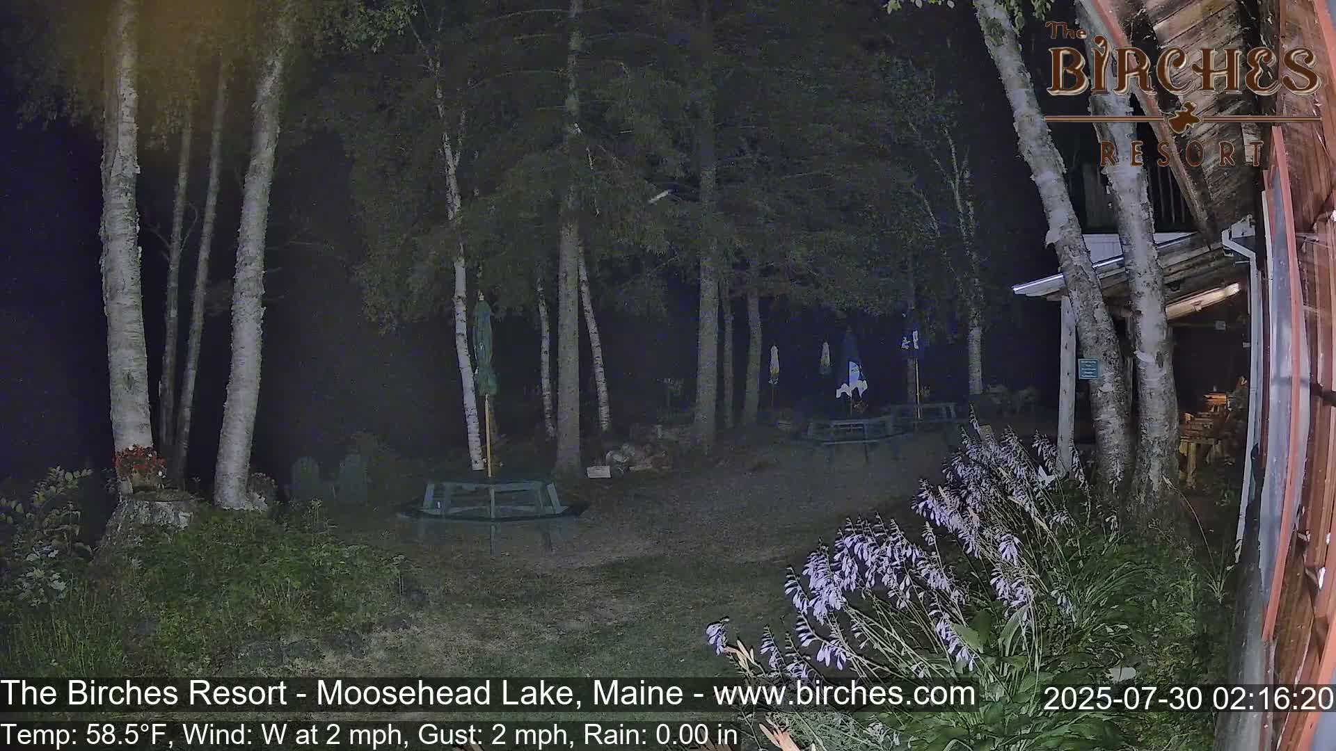 The Birches Resort Outdoo Moosehead Lake, Live Cam - Rockwood, Maine, USA