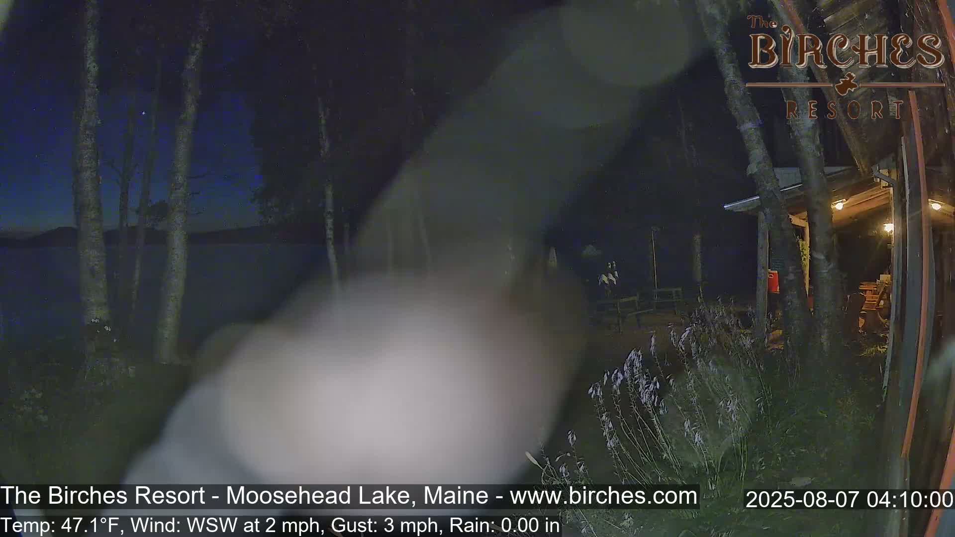 The Birches Resort Outdoo Moosehead Lake, Live Cam - Rockwood, Maine, USA