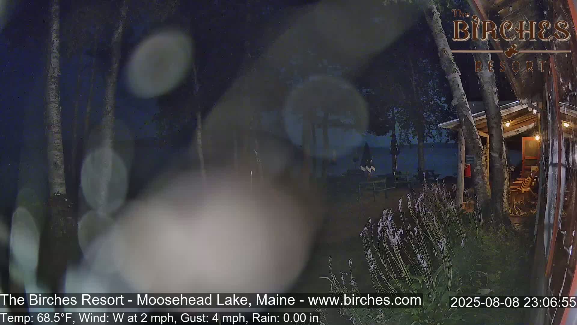 The Birches Resort Outdoo Moosehead Lake, Live Cam - Rockwood, Maine, USA
