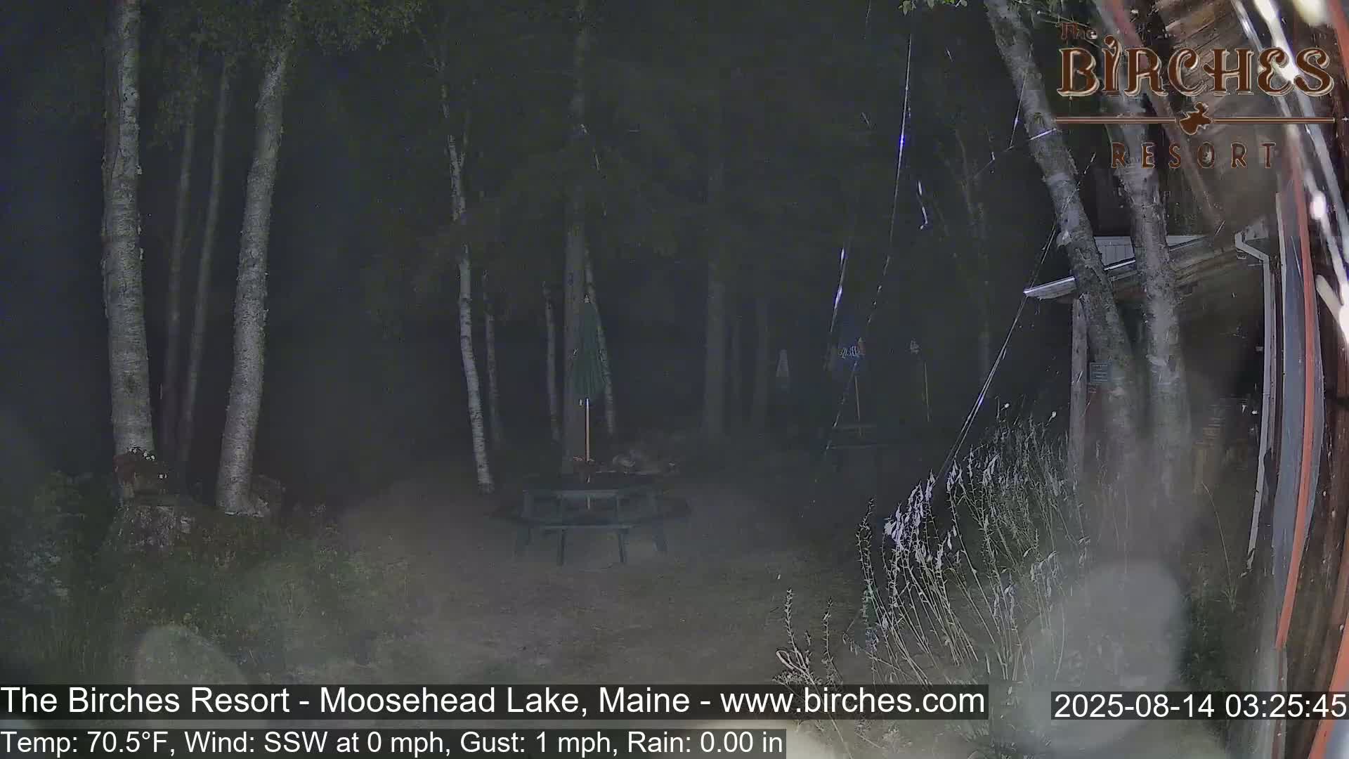 The Birches Resort Outdoo Moosehead Lake, Live Cam - Rockwood, Maine, USA