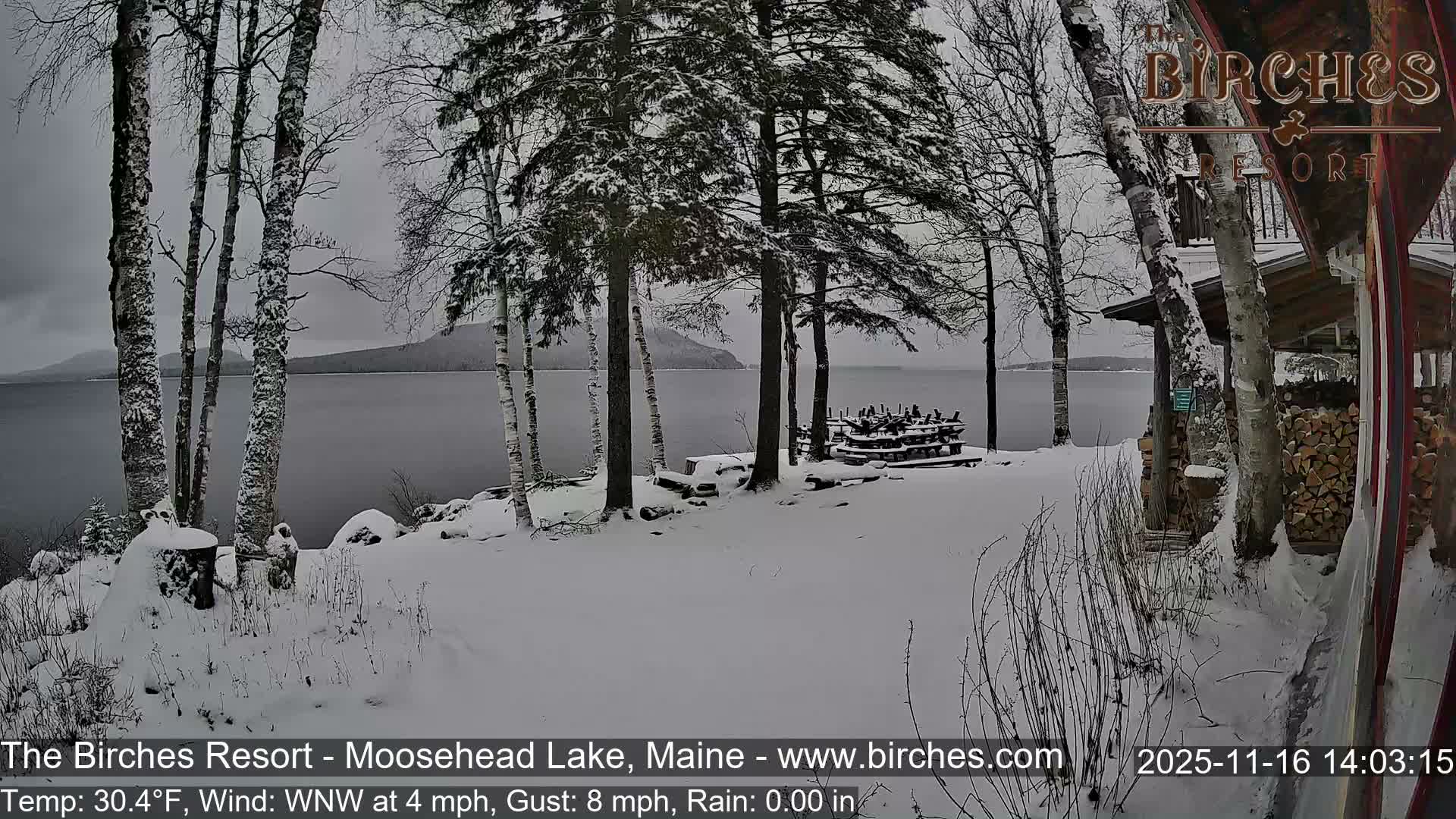 The Birches Resort Outdoo Moosehead Lake, Live Cam - Rockwood, Maine, USA