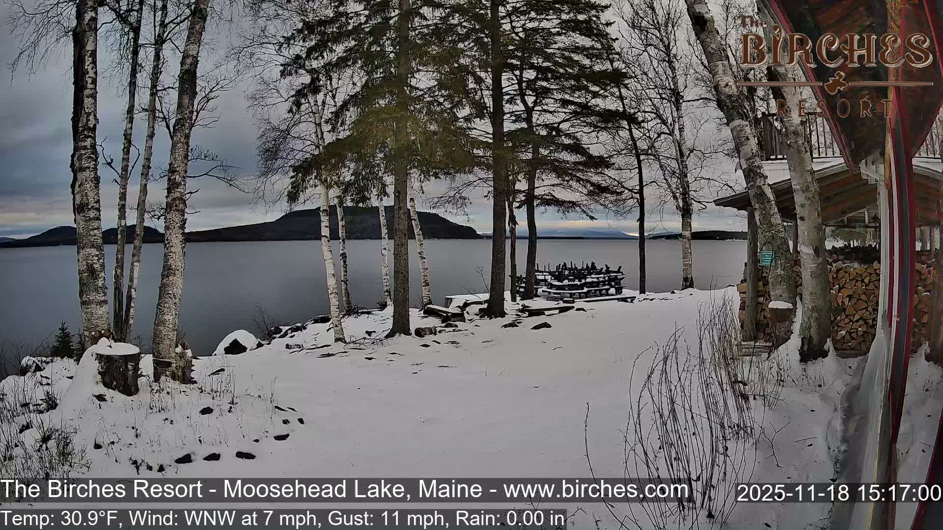 The Birches Resort Outdoo Moosehead Lake, Live Cam - Rockwood, Maine, USA