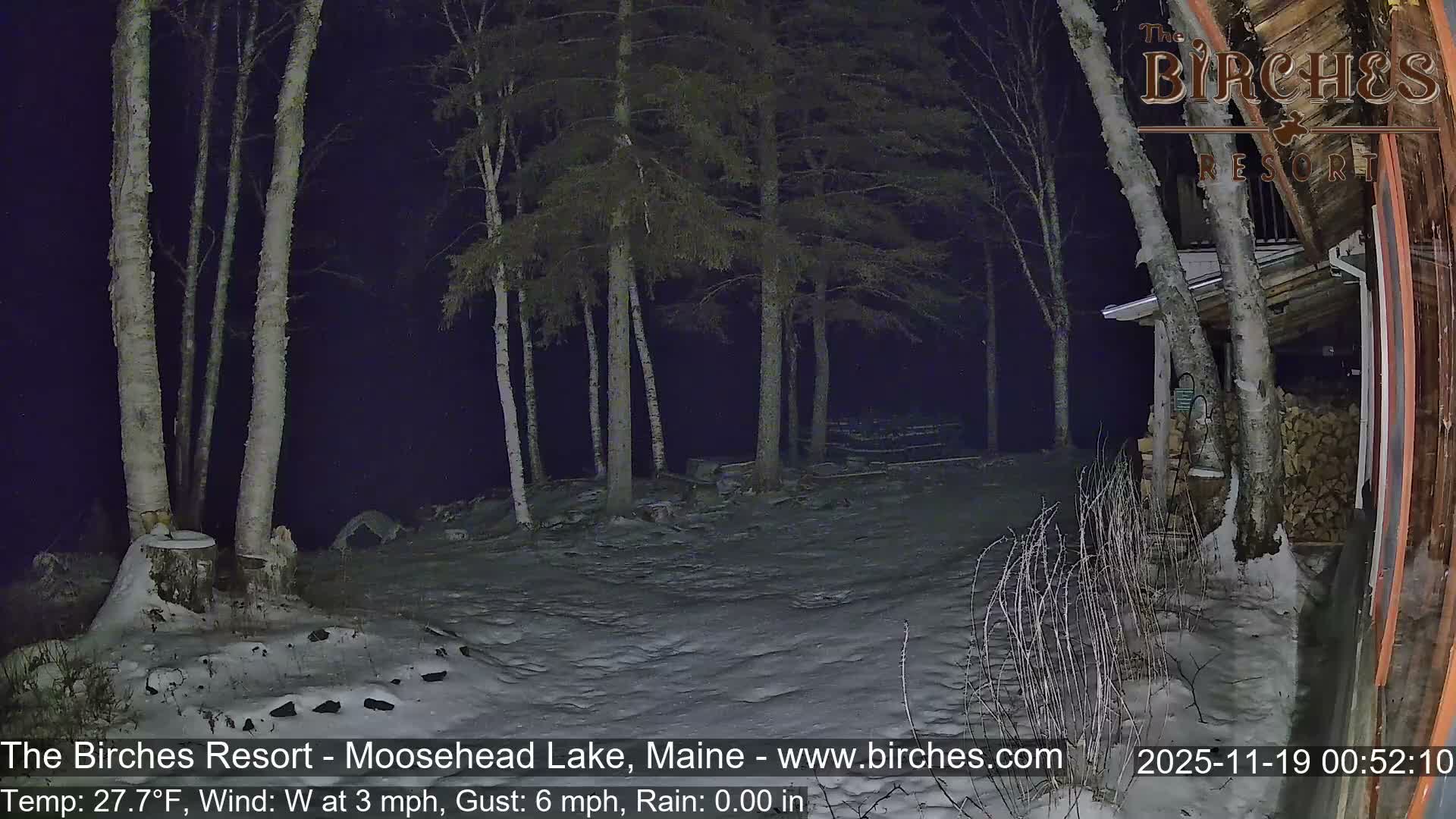 The Birches Resort Outdoo Moosehead Lake, Live Cam - Rockwood, Maine, USA