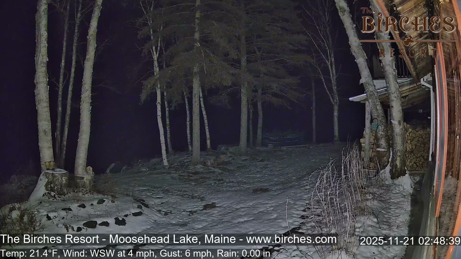 The Birches Resort Outdoo Moosehead Lake, Live Cam - Rockwood, Maine, USA
