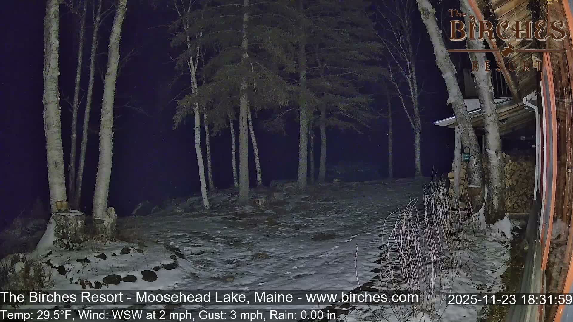 The Birches Resort Outdoo Moosehead Lake, Live Cam - Rockwood, Maine, USA