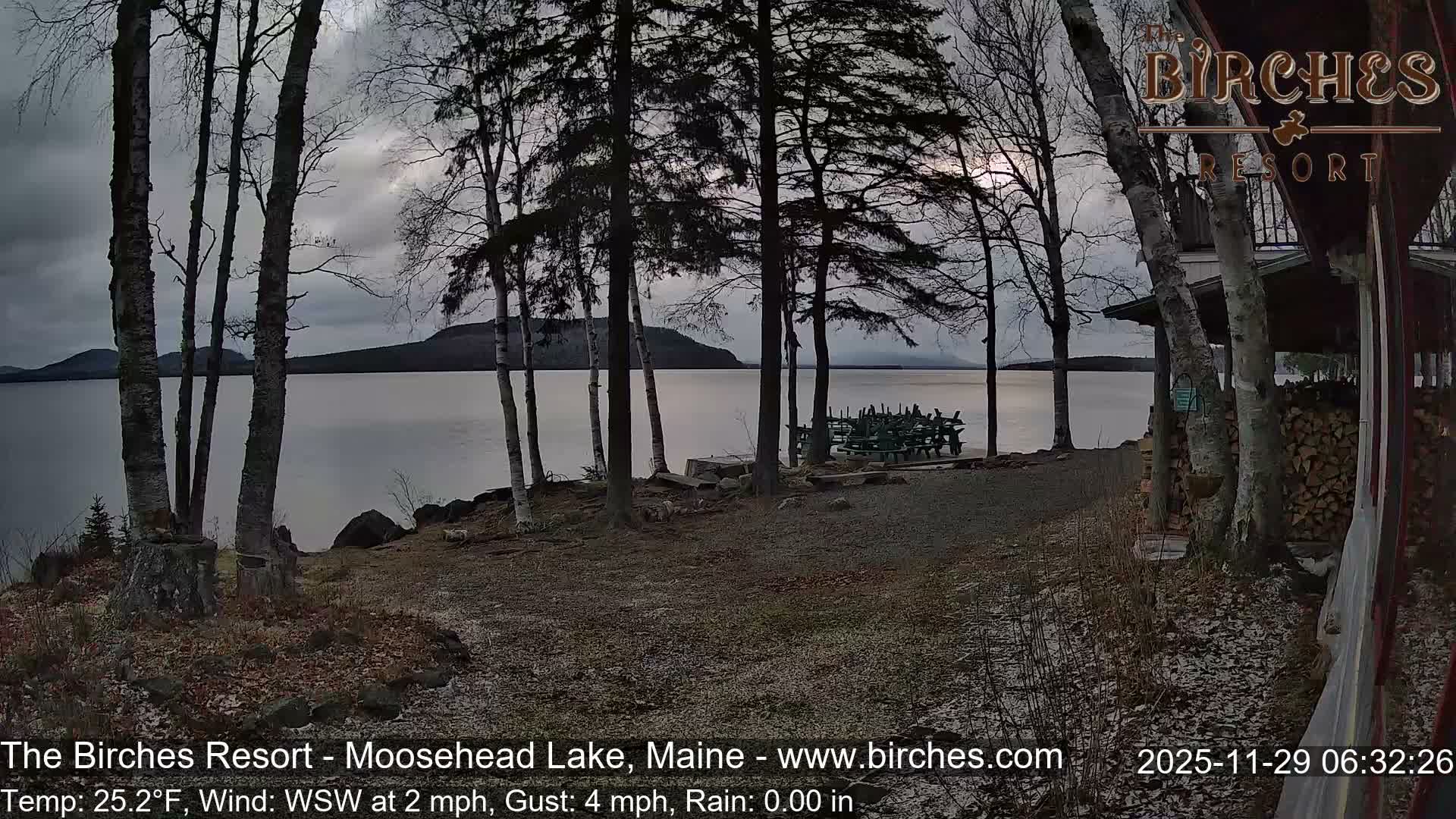The Birches Resort Outdoo Moosehead Lake, Live Cam - Rockwood, Maine, USA