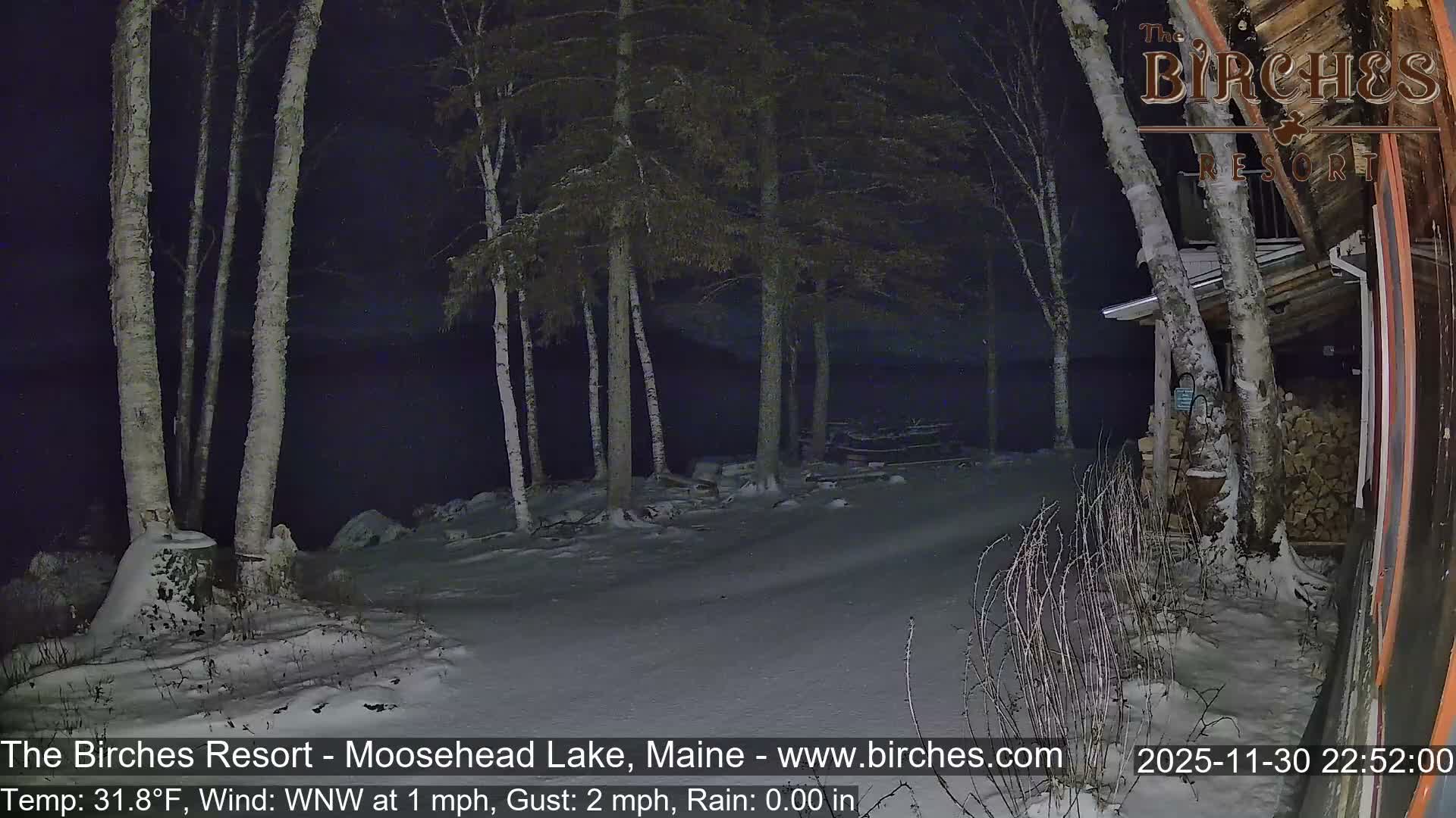 The Birches Resort Outdoo Moosehead Lake, Live Cam - Rockwood, Maine, USA