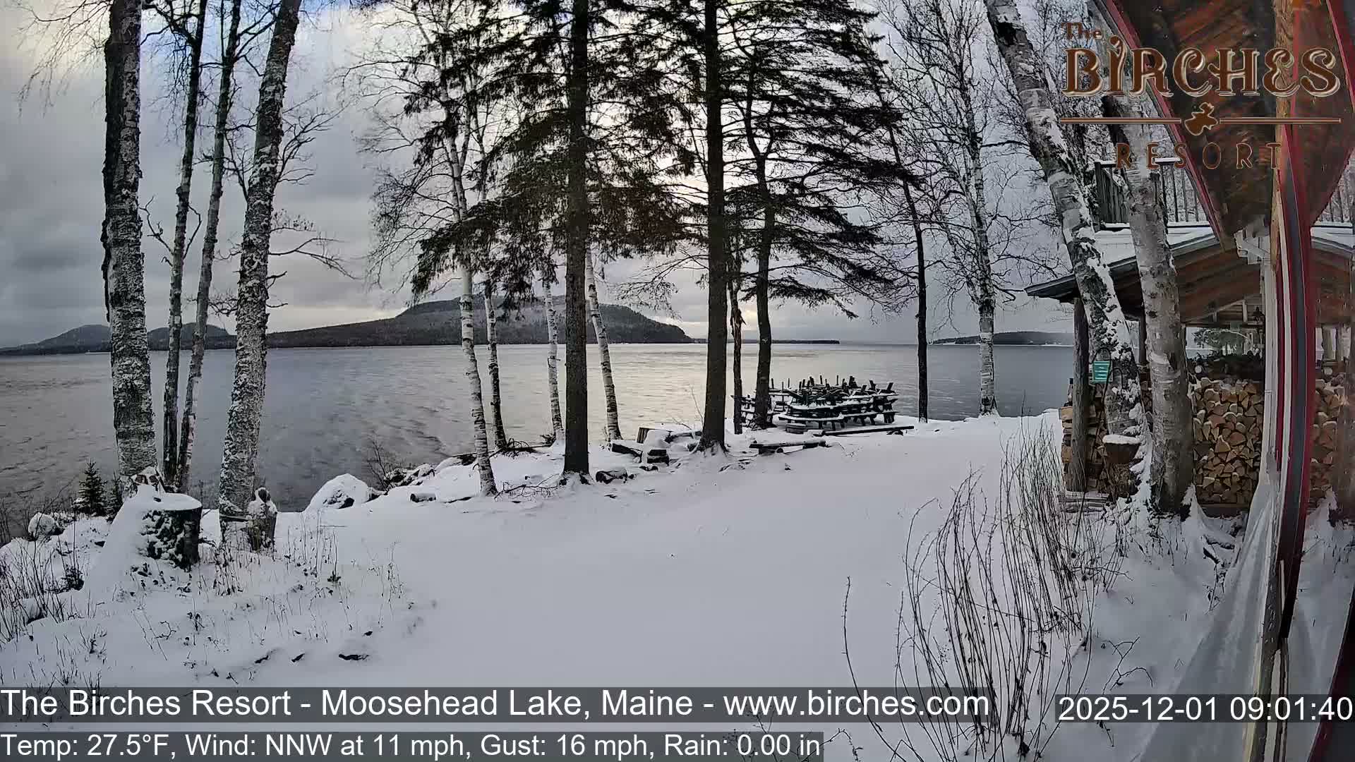 The Birches Resort Outdoo Moosehead Lake, Live Cam - Rockwood, Maine, USA