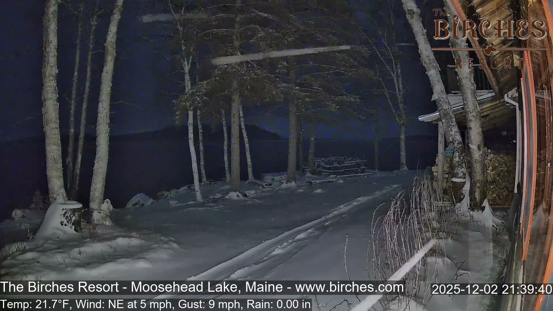 The Birches Resort Outdoo Moosehead Lake, Live Cam - Rockwood, Maine, USA