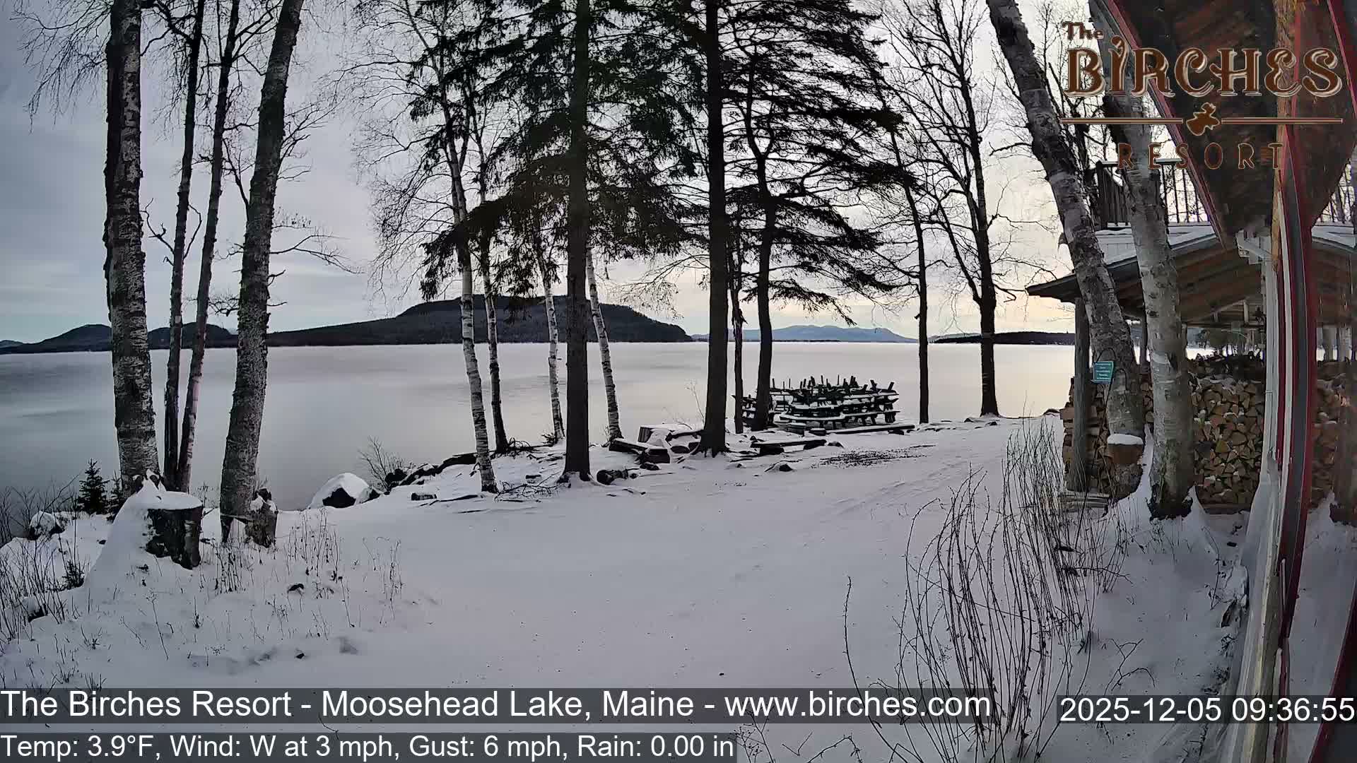The Birches Resort Outdoo Moosehead Lake, Live Cam - Rockwood, Maine, USA
