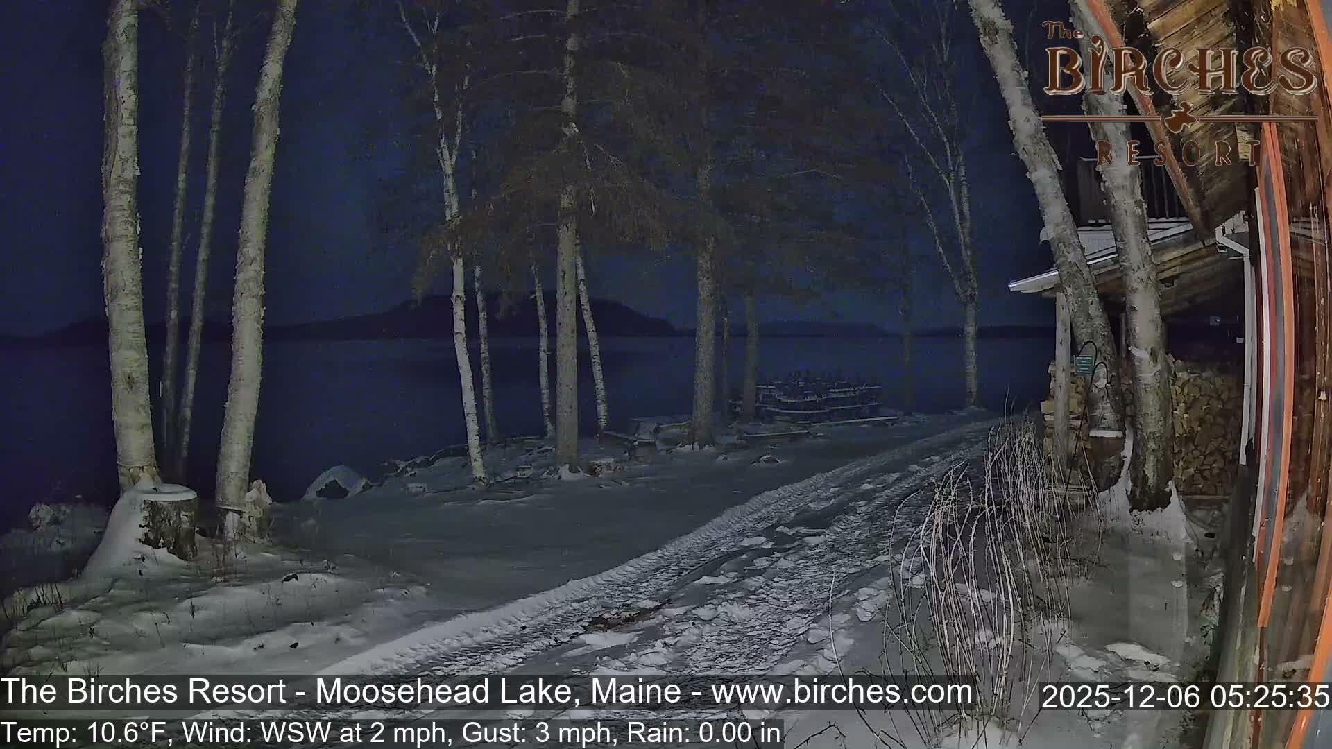 The Birches Resort Outdoo Moosehead Lake, Live Cam - Rockwood, Maine, USA